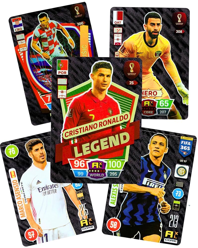 Soccer Cards Deck - Football Trading Card Collection